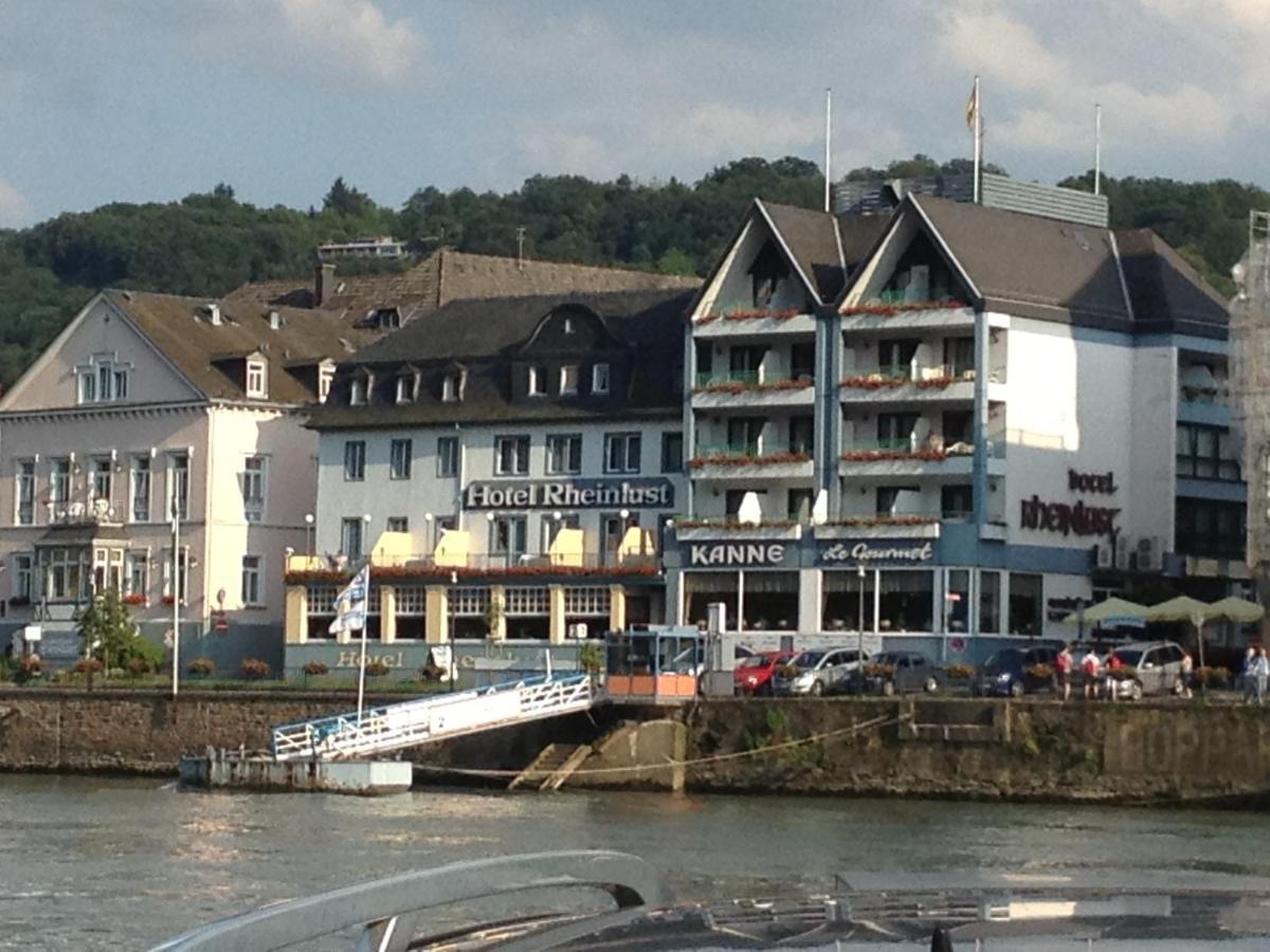 Hotel Rheinlust บอพพาร์ด ภายนอก รูปภาพ