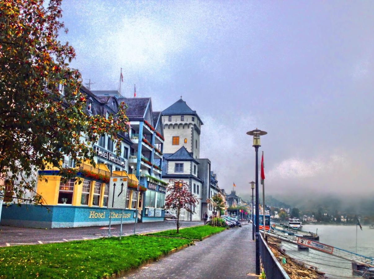 Hotel Rheinlust บอพพาร์ด ภายนอก รูปภาพ