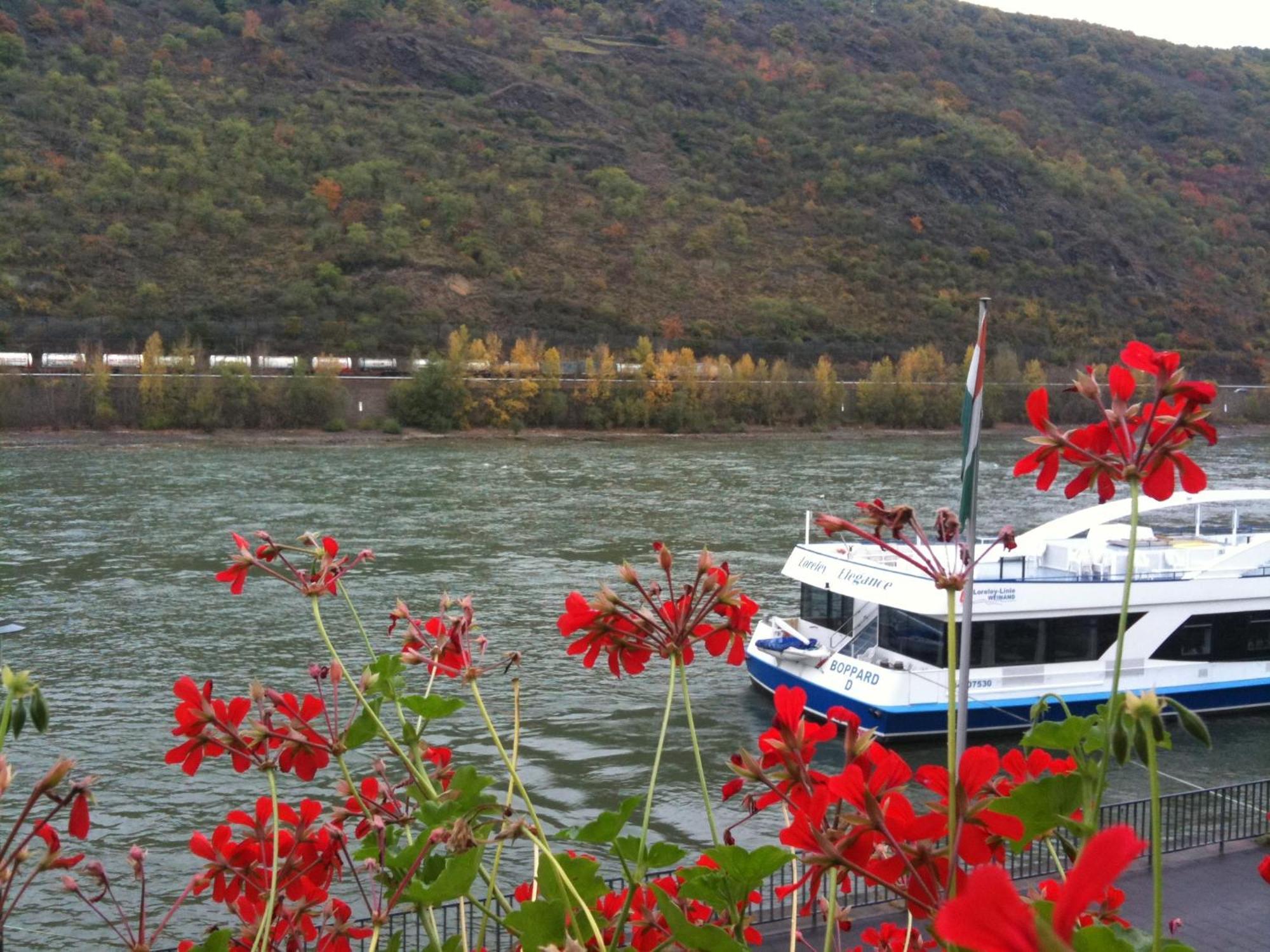 Hotel Rheinlust บอพพาร์ด ภายนอก รูปภาพ